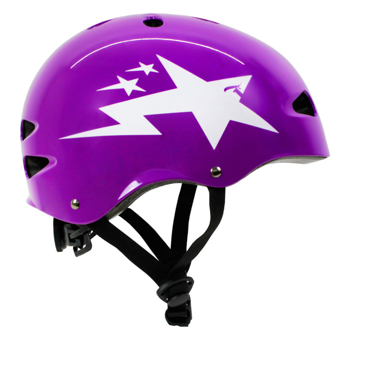 Capacete Intermediário Flying Star Roxo GC-016
