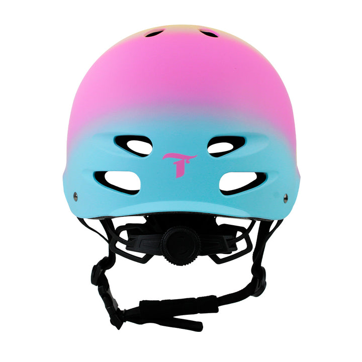 Capacete Intermediário Rainbow Amarelo e Pink GC-208