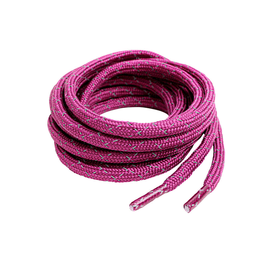 Cadarço para Patins Freestyle Fucsia com Refletivo
