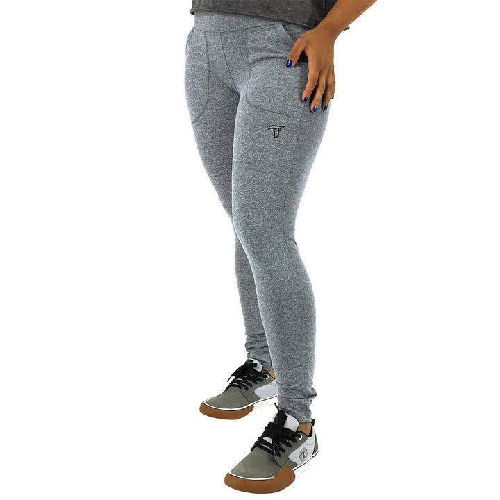 Calça Legging Feminina - Cinza
