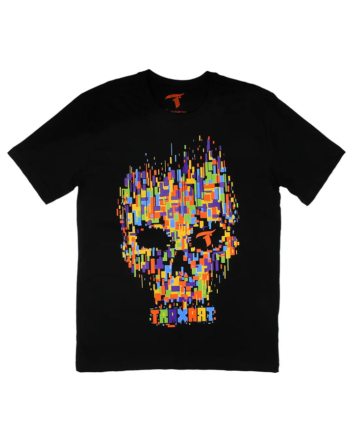 Camiseta Skull 3D Preta FA-190