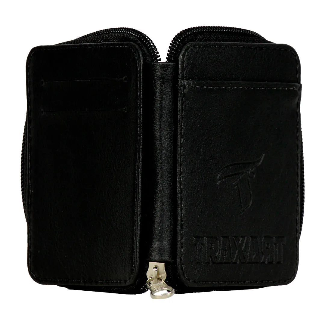 Carteira Traxart Preta com Ziper - DX-050