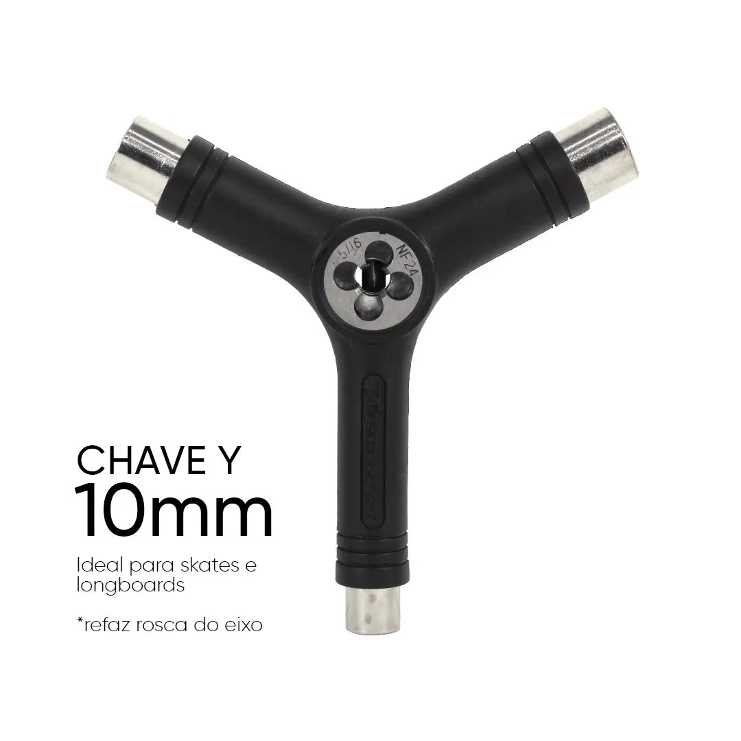 Chave em ‘Y’ 10mm Para Skate, Longboards DT-001