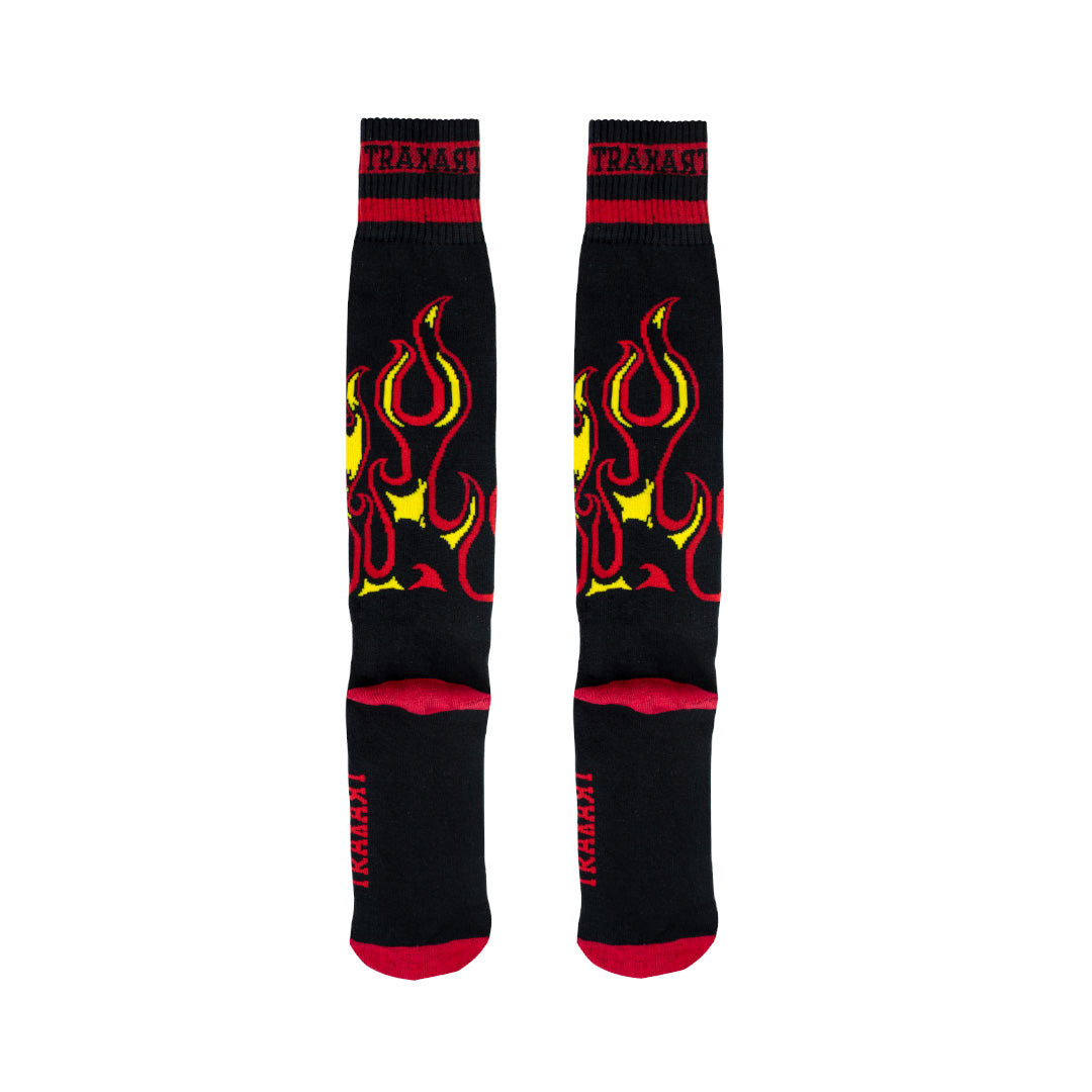 Meia Inline Desenhada Fire GC-126