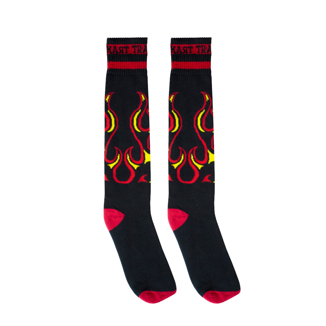 Meia Inline Desenhada Fire GC-126