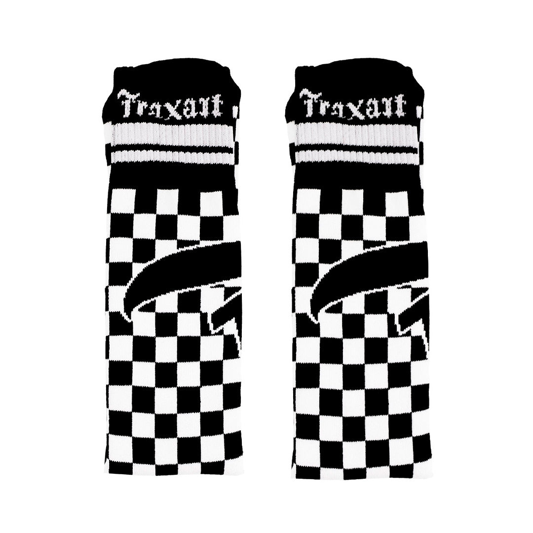 Meia Inline Desenhada Xadrez GB-194