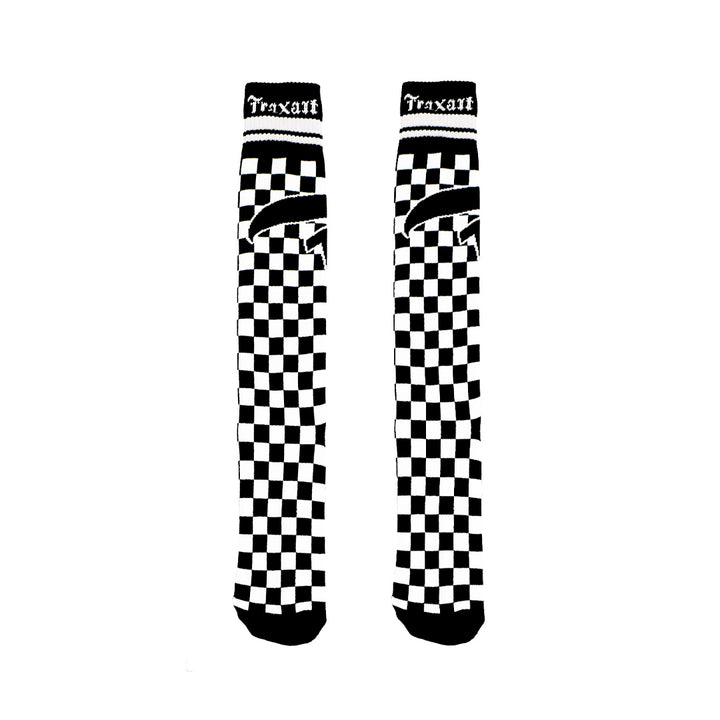 Meia Inline Desenhada Xadrez GB-194