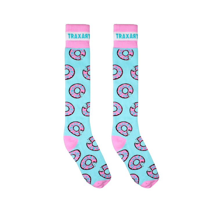 Meia Inline Desenhada Donuts DY-100