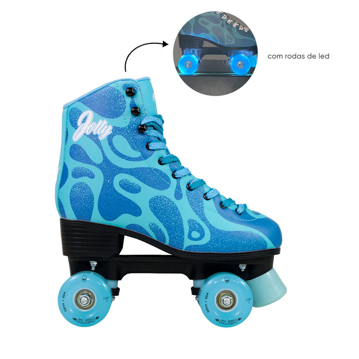 Patins Jolly Azul V3 Personalizado