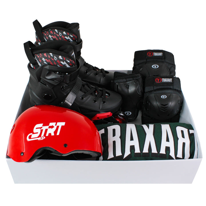 Kit Intermediário Revolt Preto com Vermelho + (Brinde)