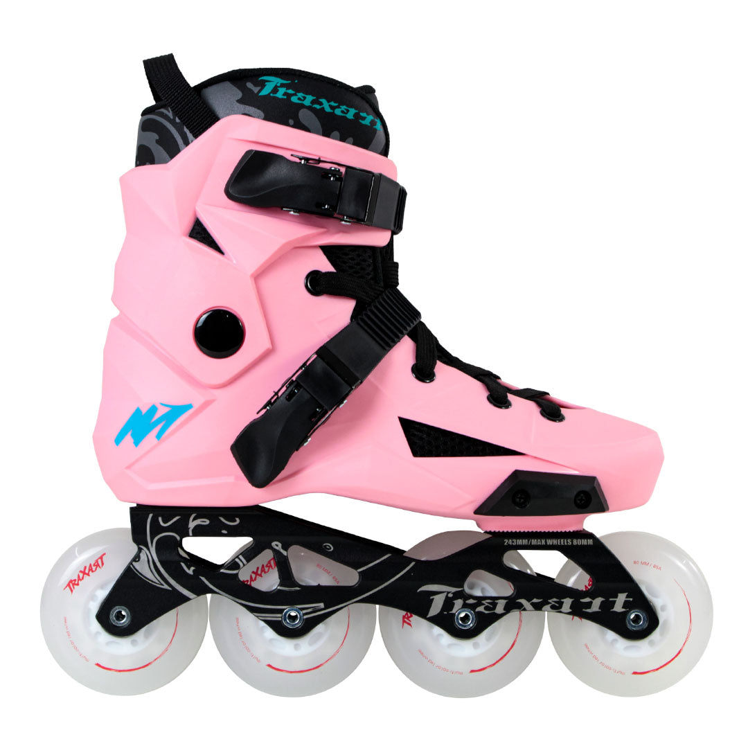 Patins Revolt Rose com Rodas LED Multicolor 80mm/85A