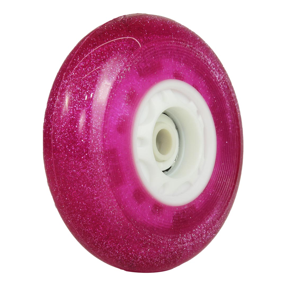 Jogo de Rodas Glitter LED Special Pink 80mm/85A