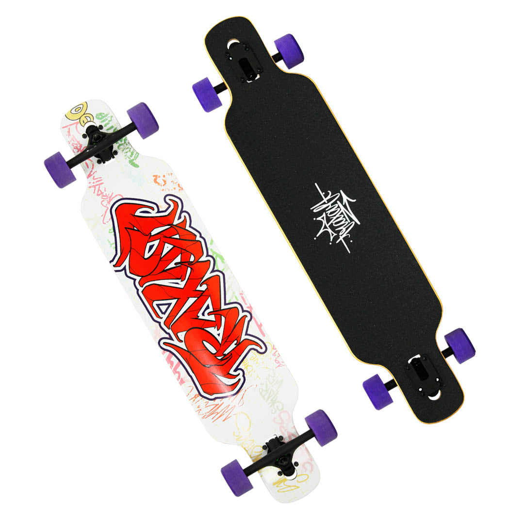 Longboard Drop-Through Simétrico Wildstyle  38.25" FA-089