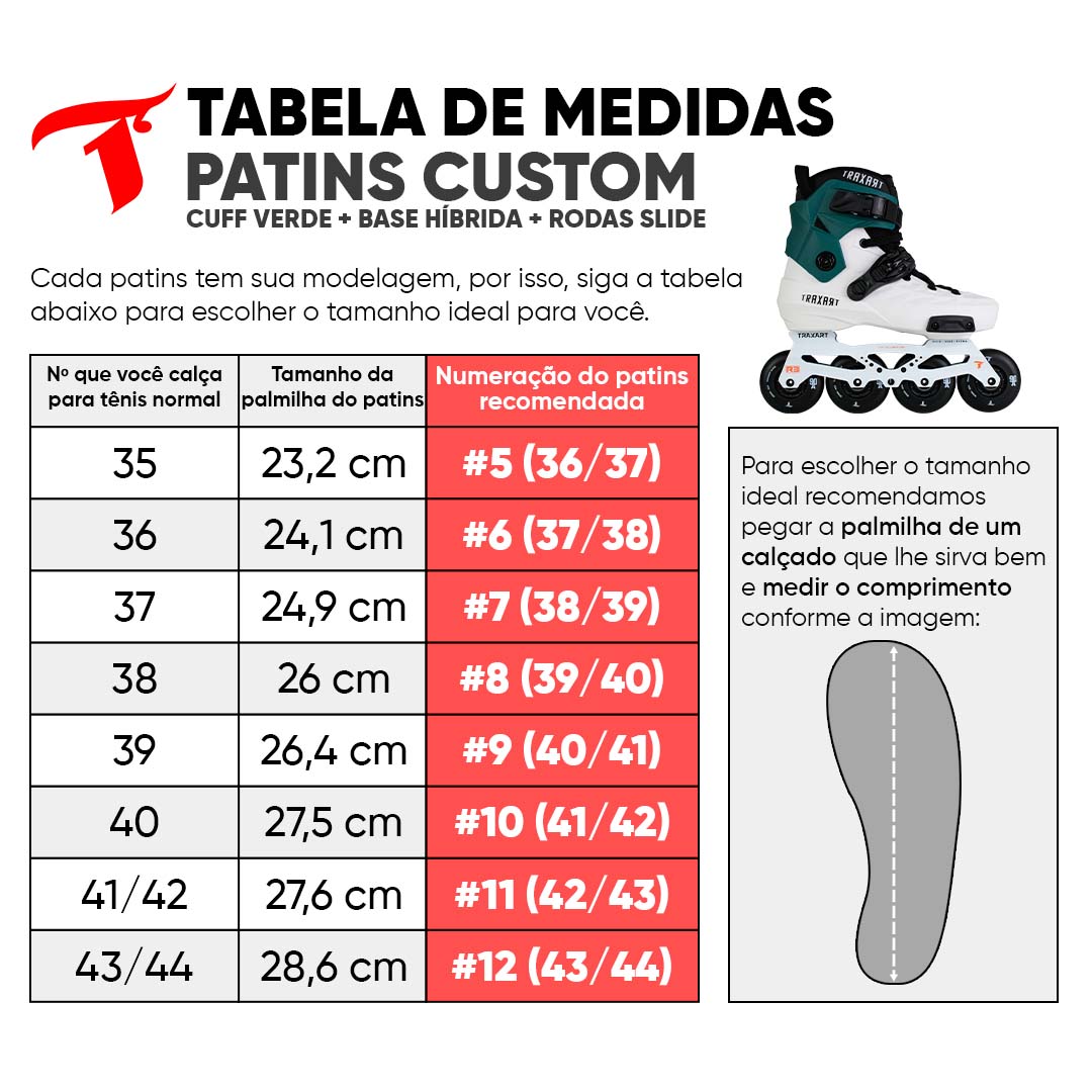 Patins Custom Personalizado com  Rodas Slide 80mm/90A