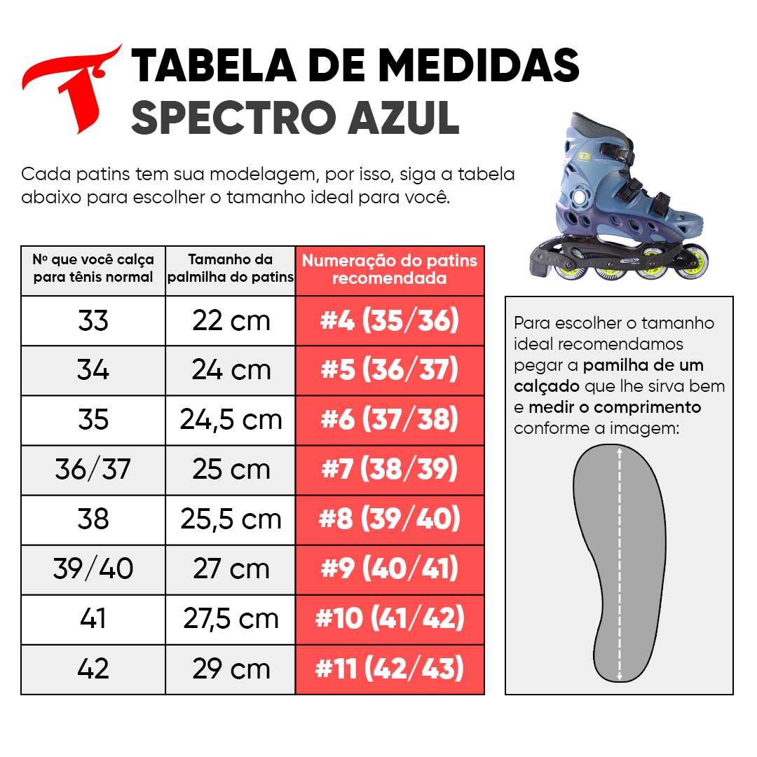Patins Spectro Azul - 72mm ABEC-5