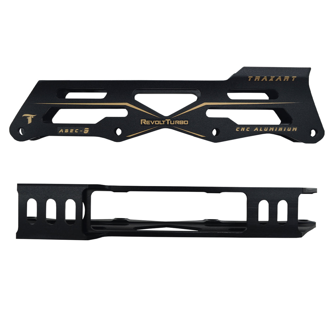 Base Para Patins Revolt Turbo Preto DX-019