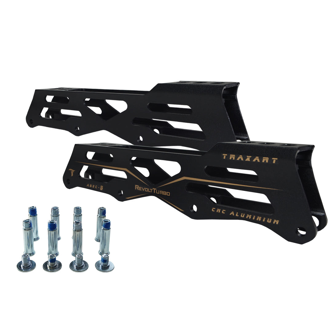 Base Para Patins Revolt Turbo Preto DX-019