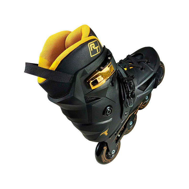 Patins Revolt Turbo Black Gold - 80mm ABEC-9 Cromo