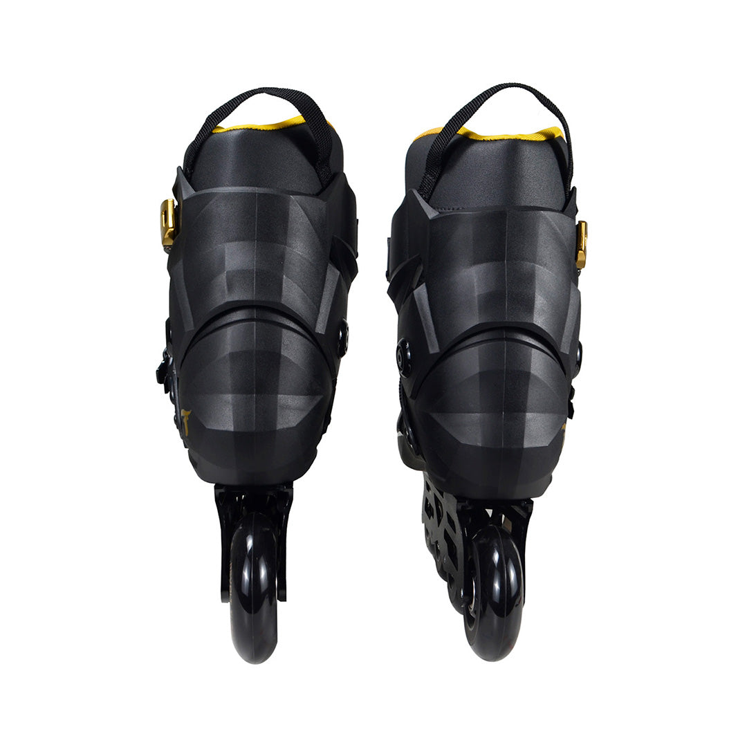 Patins Revolt Turbo Black Gold - 80mm ABEC-9 Cromo