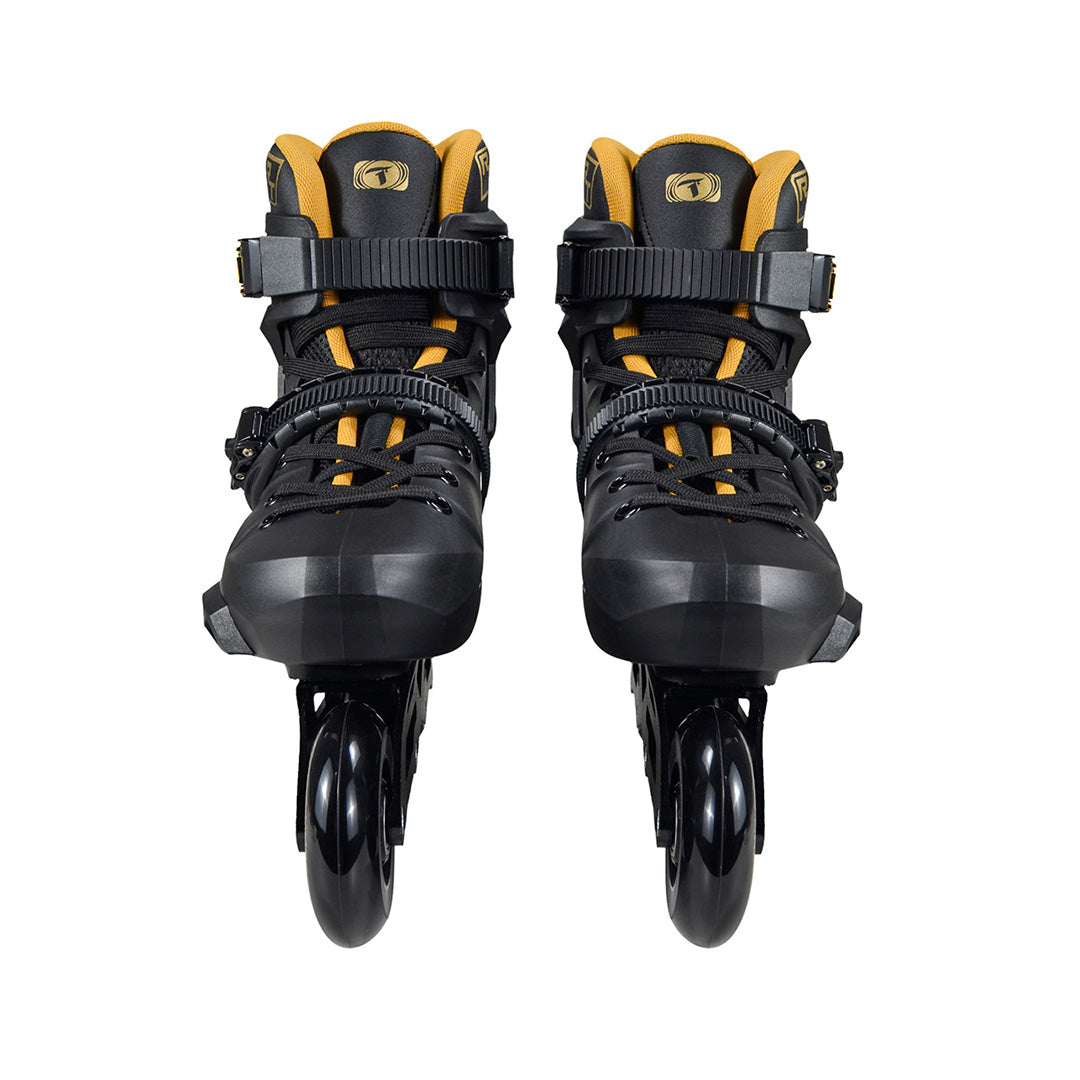 Patins Revolt Turbo Black Gold - 80mm ABEC-9 Cromo