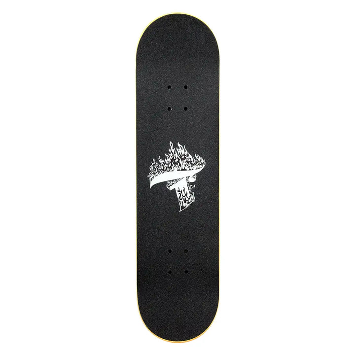 Skate Profissional Fire Preto e Vermelho DZ-277