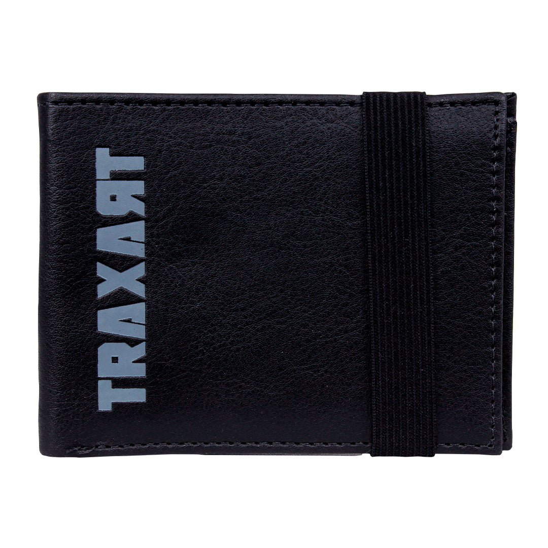 Carteira Social Traxart Preta com Fechamento em Elástico - DX-049