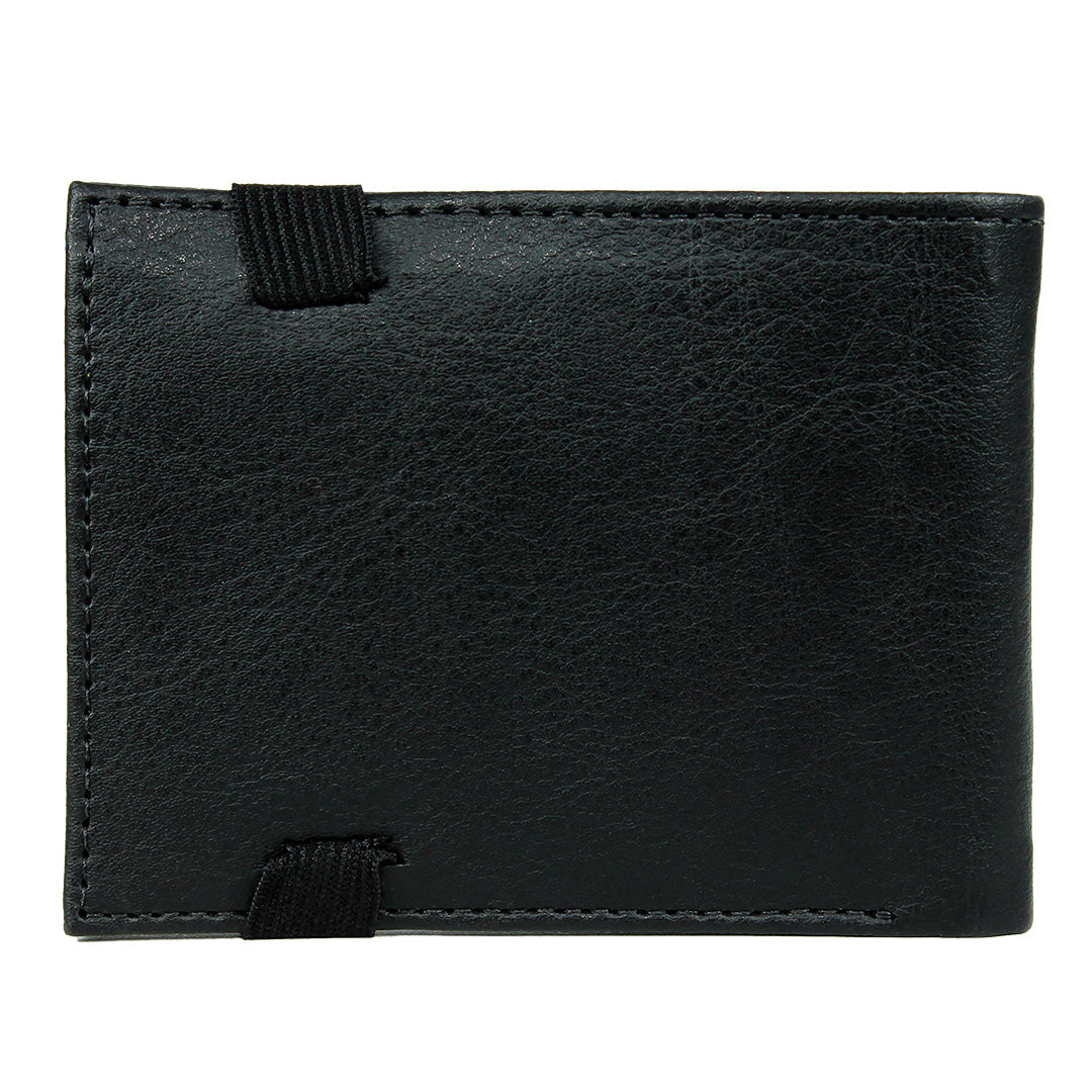 Carteira Social Traxart Preta com Fechamento em Elástico - DX-049