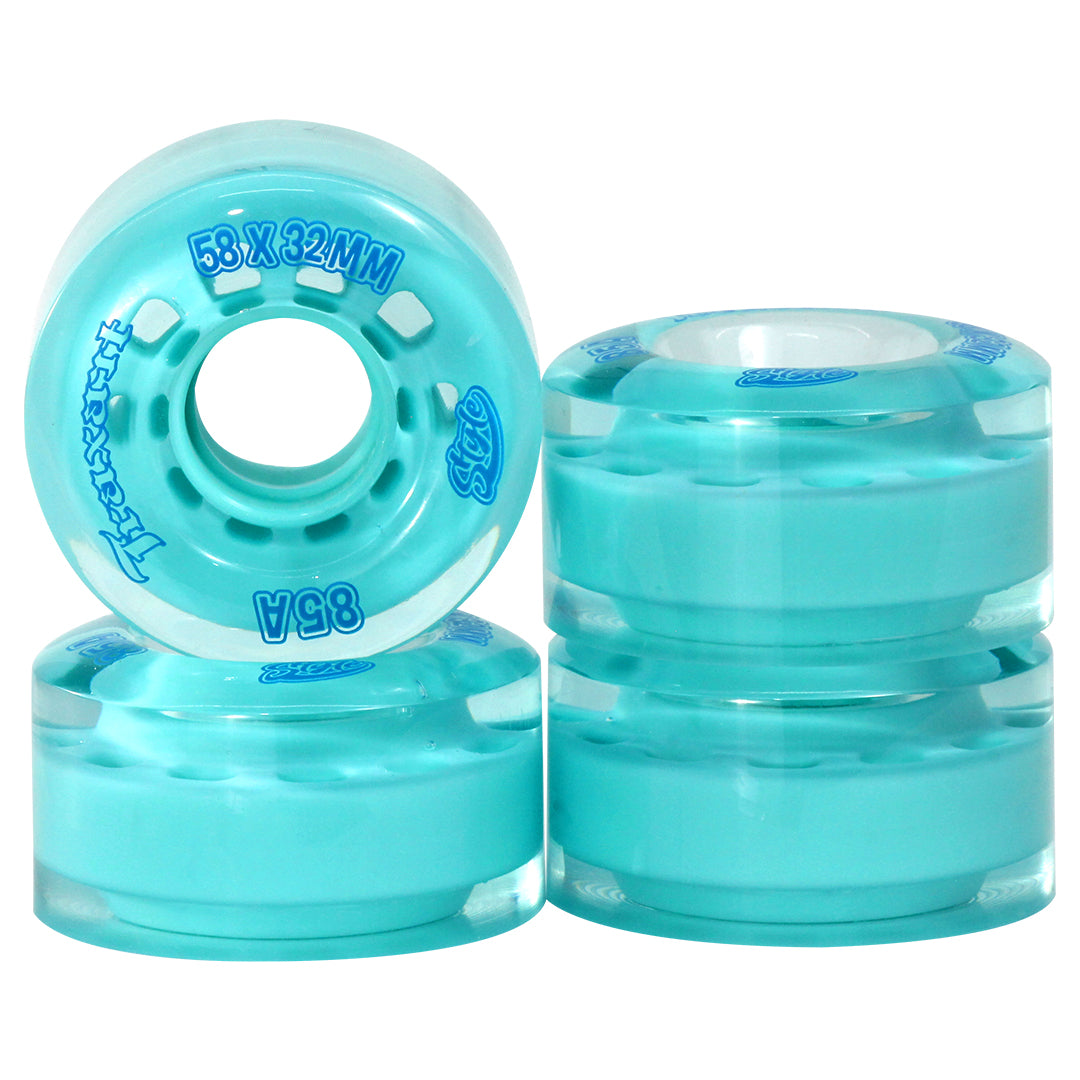 Jogo de Rodas Style Azul 58mm x 32mm/85A