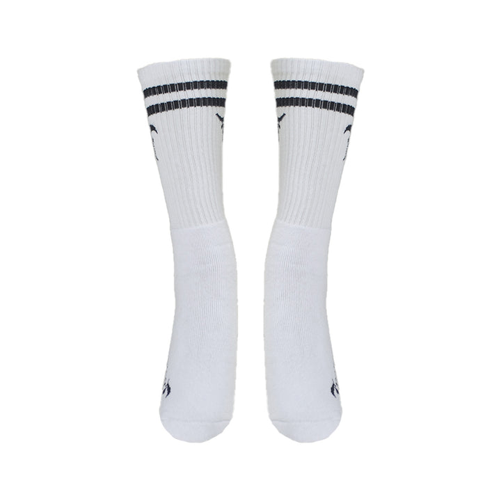 Meia Cano Alto Branca DY-114