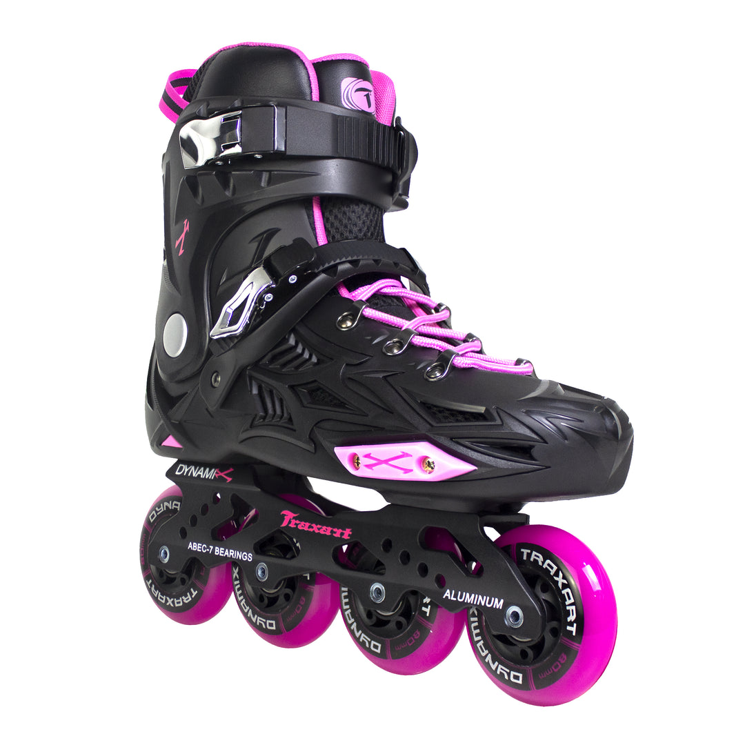 Patins Dynamix Rose - 80mm ABEC-7