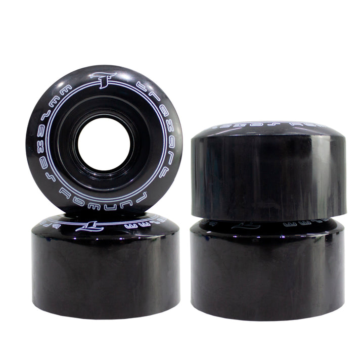 Jogo de Rodas Runway Preta 58mm x 32mm/83A