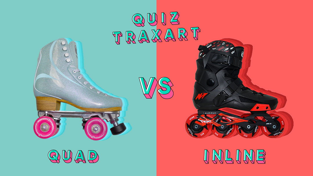 PATINS QUAD VS INLINE