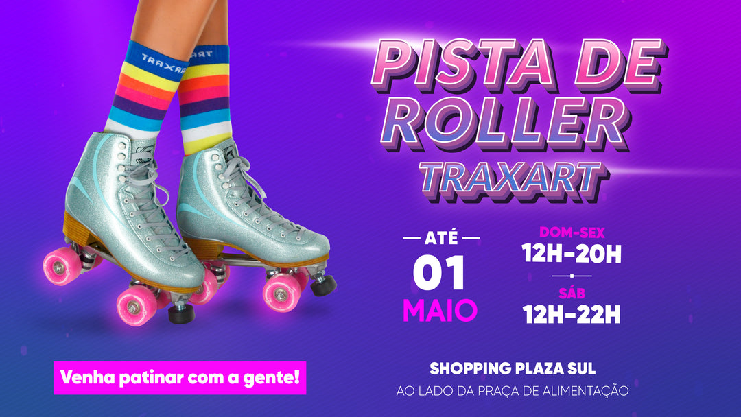 Pista de Roller Traxart - Shopping Plaza Sul