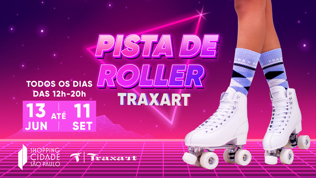 A Pista de Roller Traxart está de volta: agora na Paulista