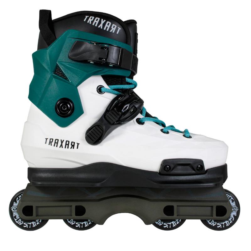 Bota Custom Branca com Base Street - Verde