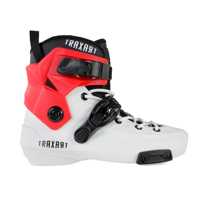 Bota Custom Branca Personalizada - Vermelho