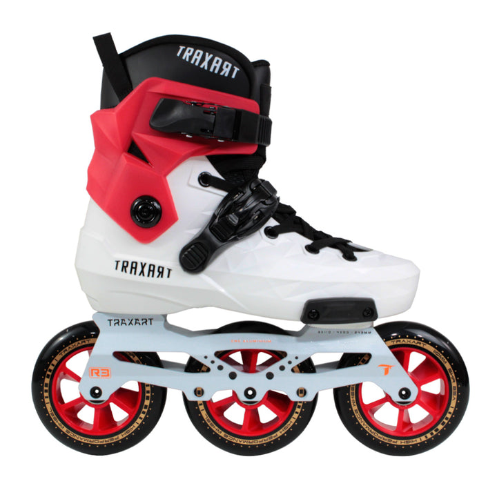 Patins Custom Personalizado Branco e Vermelho