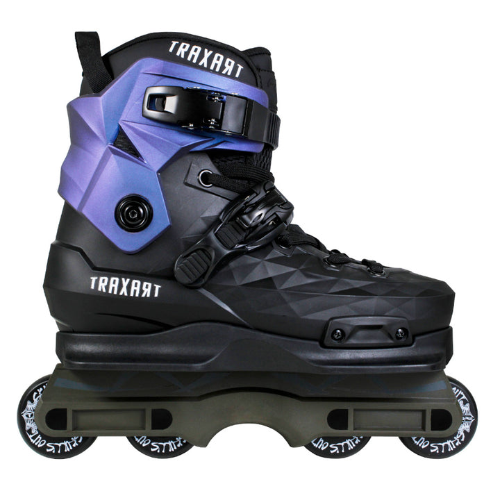 Bota Custom Preta com Base Street - Holográfico