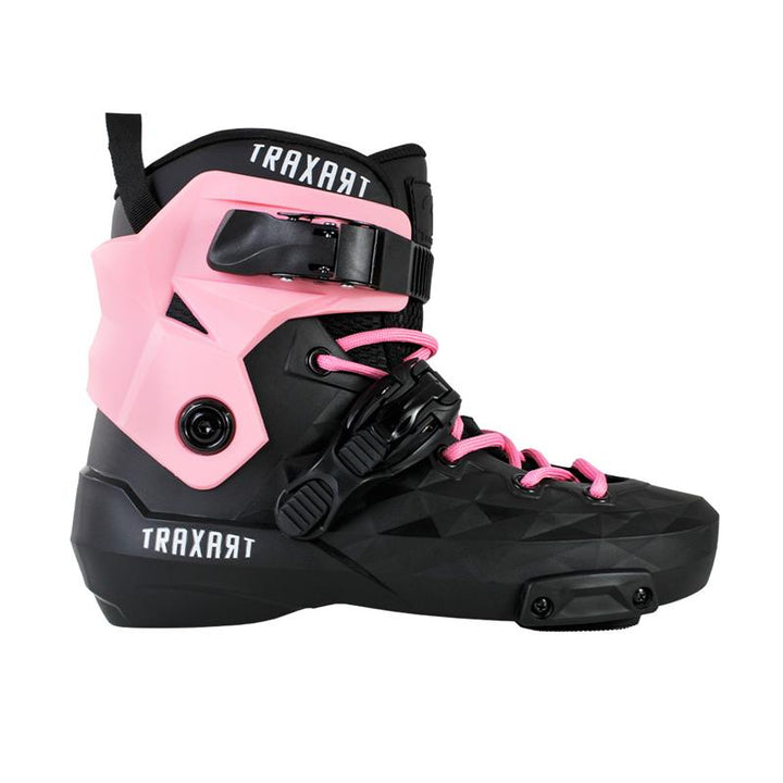 Bota Custom Preta Personalizada - Rosa