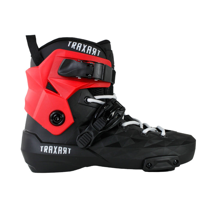 Bota Custom Preta Personalizada - Vermelho