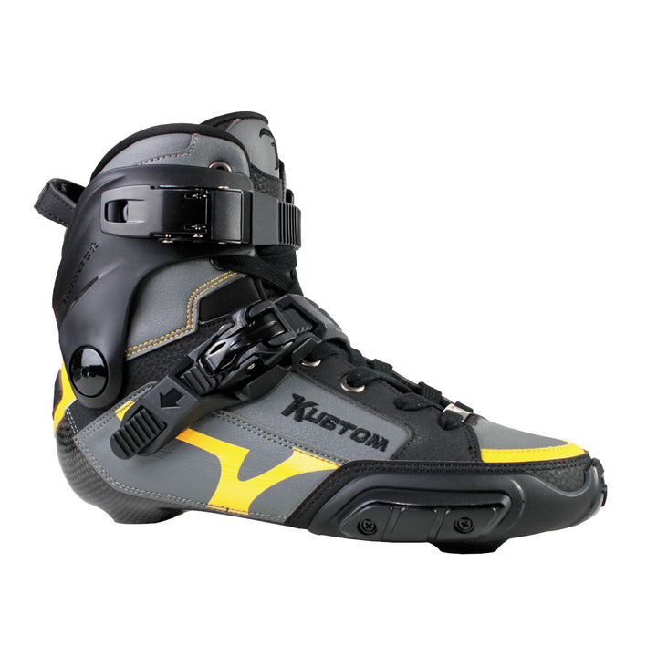 Bota Freestyle Traxart Kustom Carbono Amarelo
