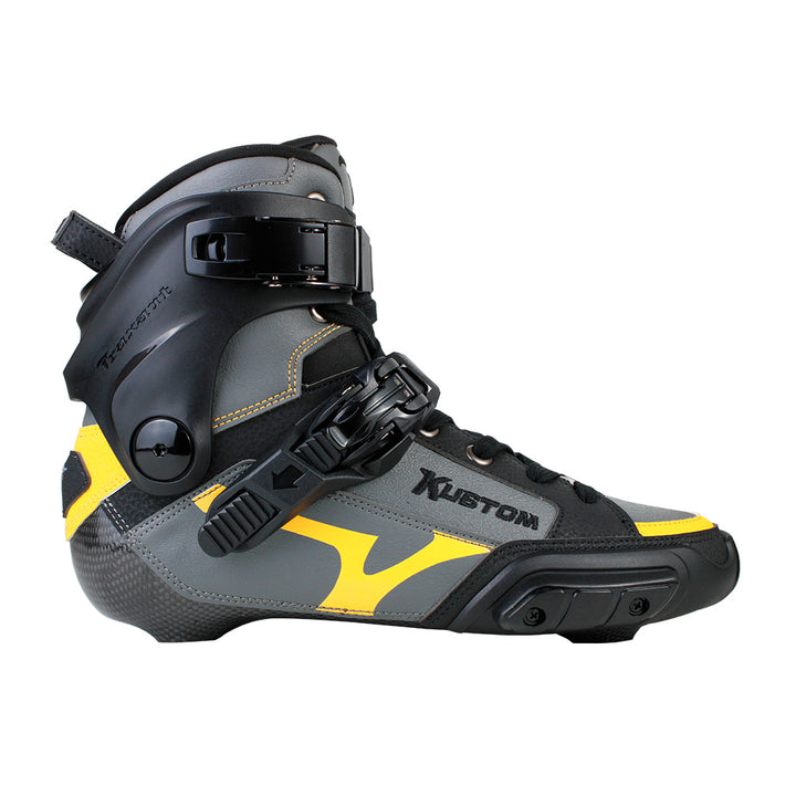 Bota Freestyle Traxart Kustom Carbono Amarelo