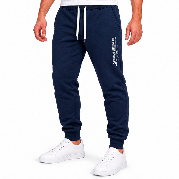 Calça Moletom Masculino Azul Marinho FA-074