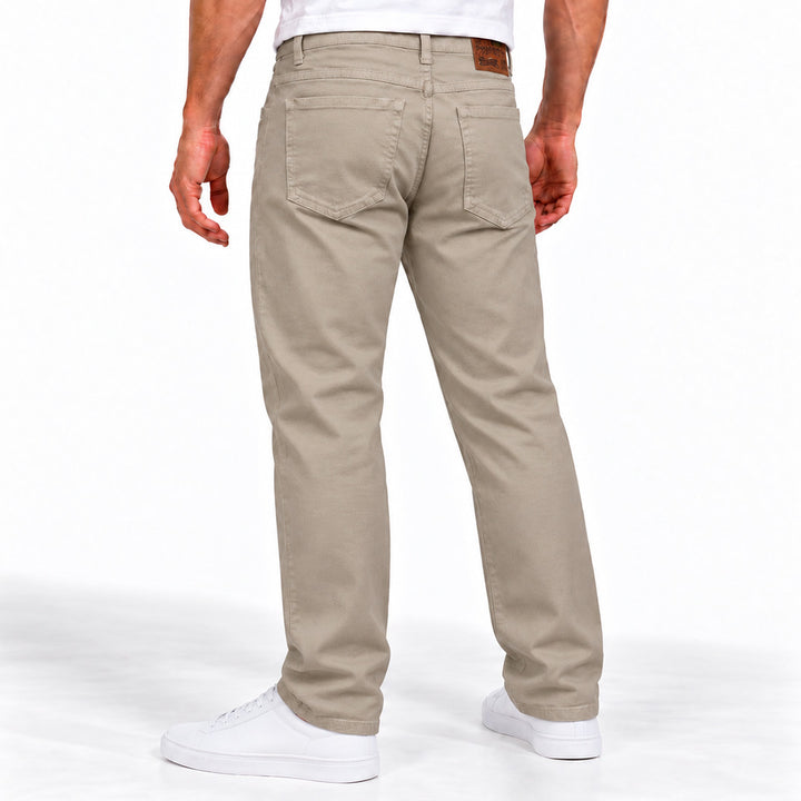 Calça Masculino Jeans Bege Claro GC-214