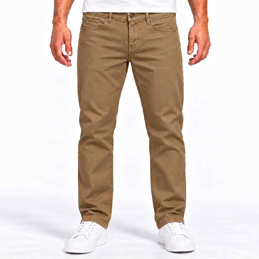 Calça Masculino Jeans Bege GC-215