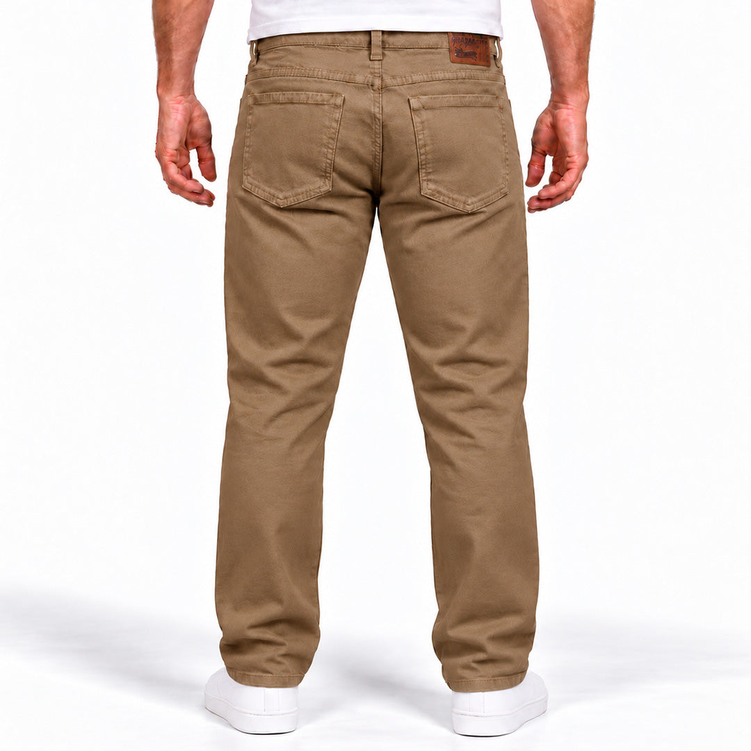 Calça Masculino Jeans Bege GC-215