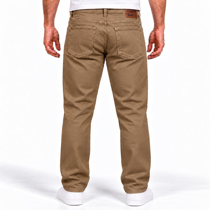 Calça Masculino Jeans Bege GC-215