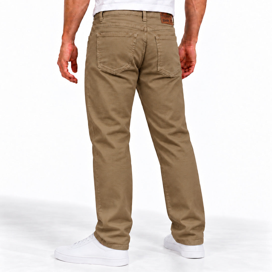 Calça Masculino Jeans Bege GC-215