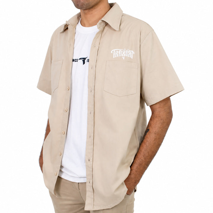 Camiseta Traxart Work Bege GC-212