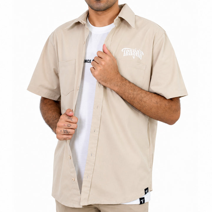 Camiseta Traxart Work Bege GC-212